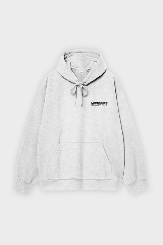 Худі HOODED WIPTOPIA II SWEAT сіре