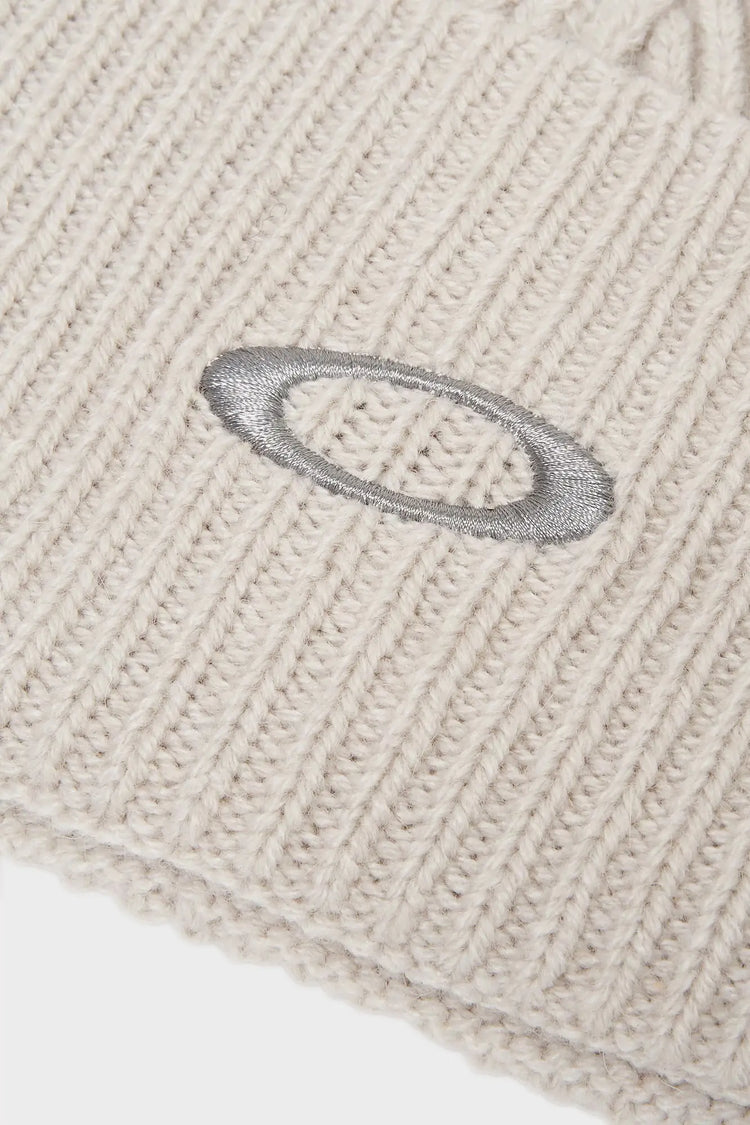 Шапка ELLIPSE RIBBED BEANIE бежева