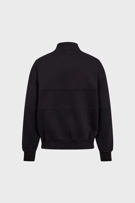 Світшот HALF ZIP CREWNECK чорний