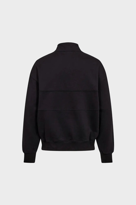 Світшот HALF ZIP CREWNECK чорний