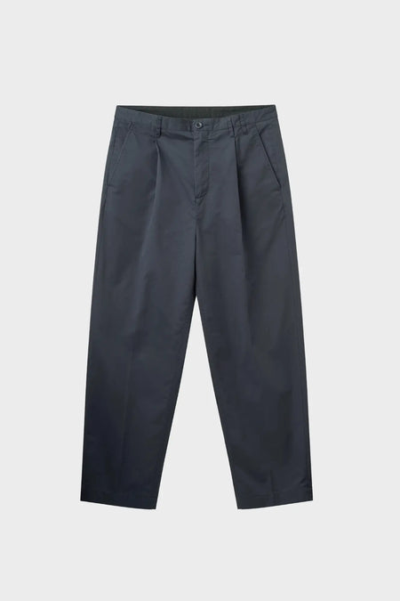 Штани WRITER COMPACT TWILL PLEATED PANTS сині