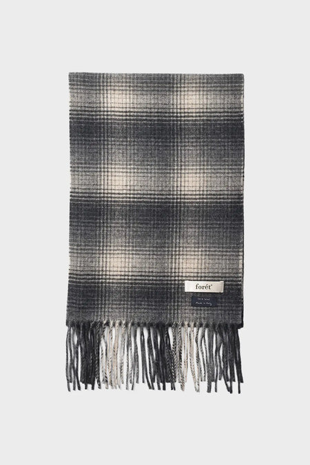 Шарф WOOL SCARF сірий