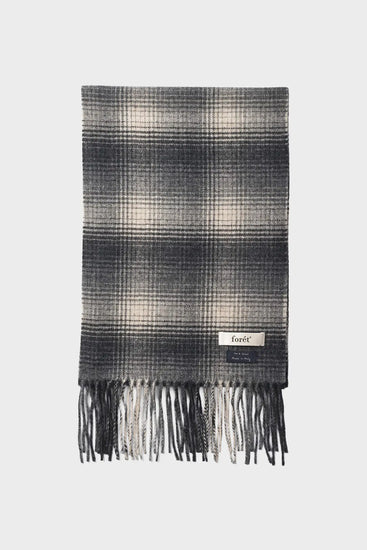 Шарф WOOL SCARF сірий Photo 1