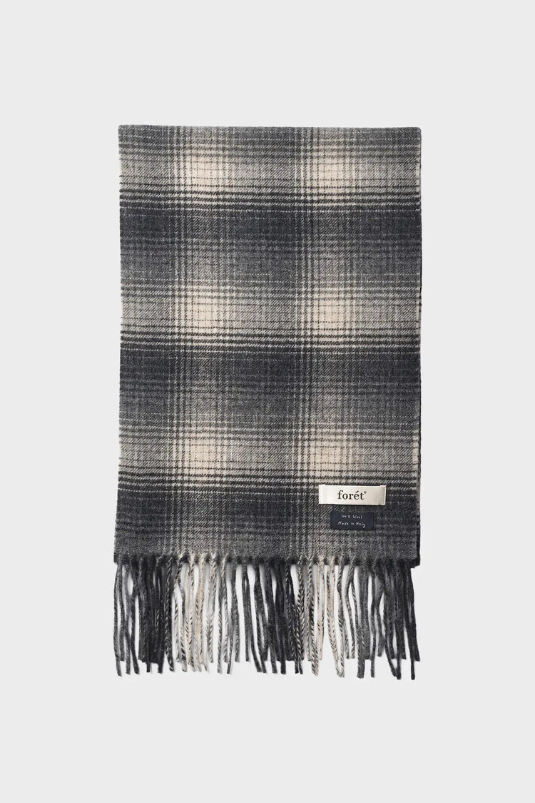 Шарф WOOL SCARF сірий