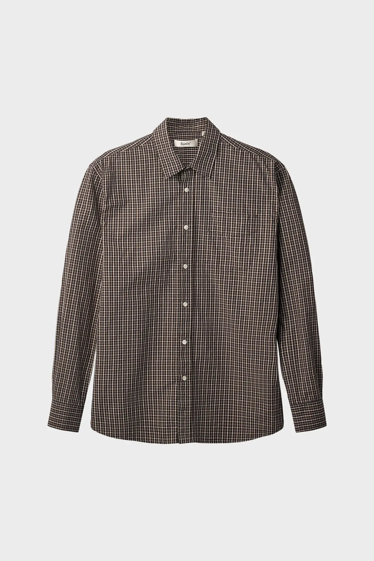 Сорочка SCOUT POPLIN RELAXED FIT SHIRT коричнева
