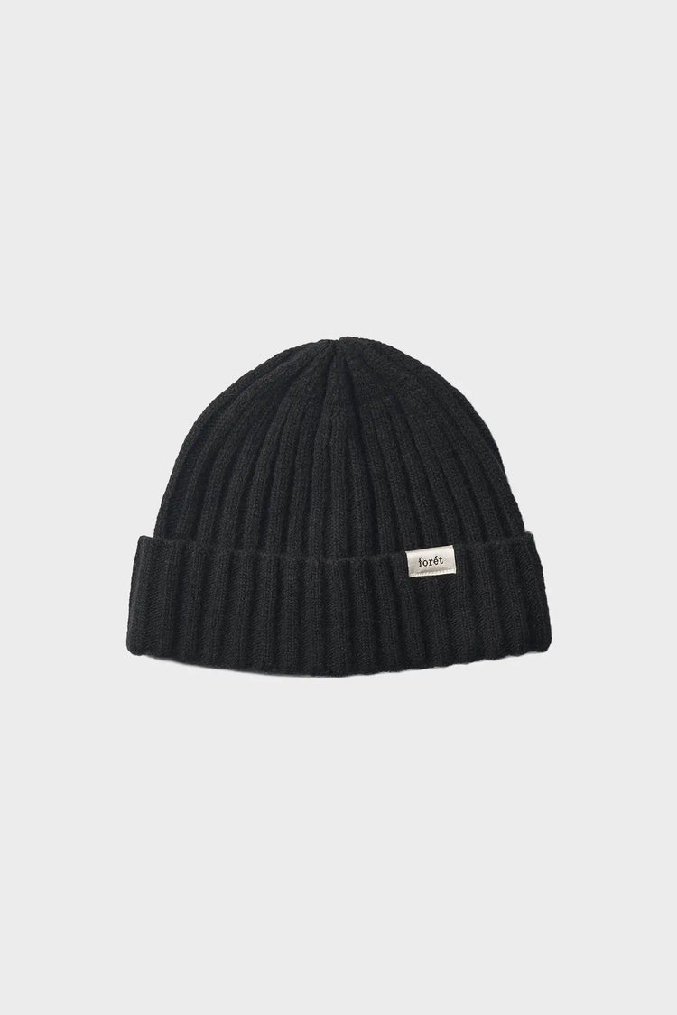 Шапка RELAX RIB LAMBSWOOL BEANIE чорна