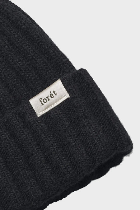 Шапка RELAX RIB LAMBSWOOL BEANIE чорна