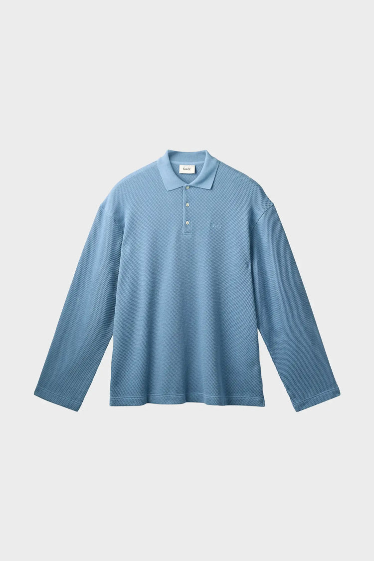 Поло HERB POLO SWEATSHIRT синій