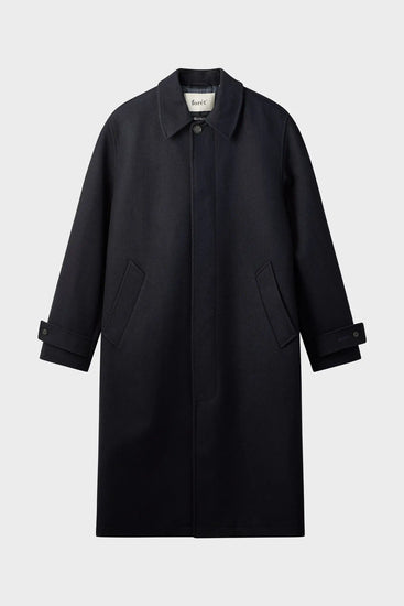 Плащ PINE WOOL COAT темно-синій Photo 1