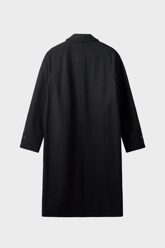 Плащ PINE WOOL COAT темно-синій