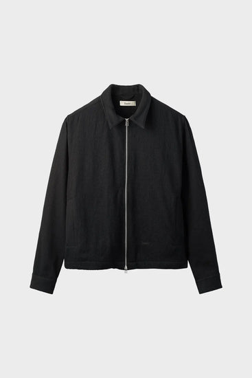 Куртка RAVEN WOOL ZIP OVERSHIRT чорна Photo 1