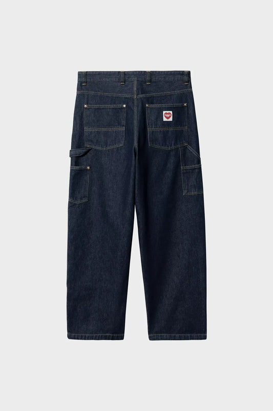 Джинси NASH DOUBLE KNEE темно-сині