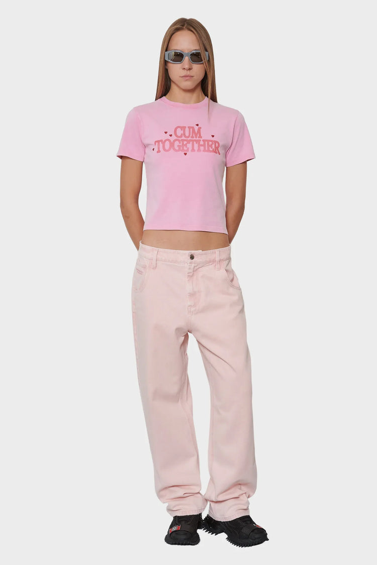women#@Джинси 252 DENIM рожеві