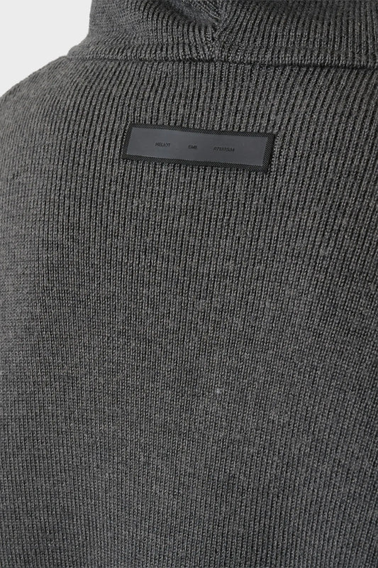 Зіп-худі LAMPI KNIT темно-сірий