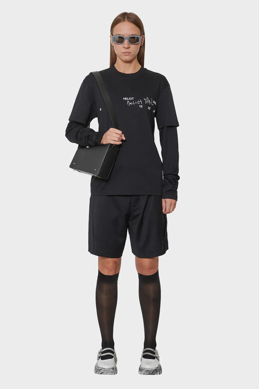 women#@Лонгслів FULGENS чорний