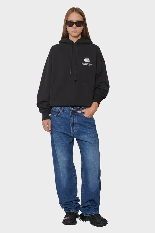 women#@Худі LOGO HOODIE чорний