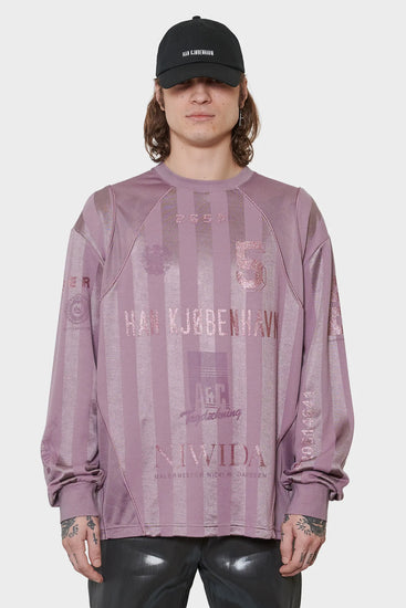 men#@Джерсі FOOTBALL MESH LS фіолетовий