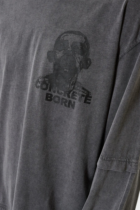 Лонгслів CONCRETE BOY темно-сірий