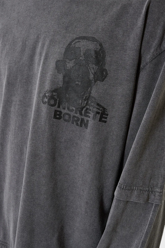 Лонгслів CONCRETE BOY темно-сірий