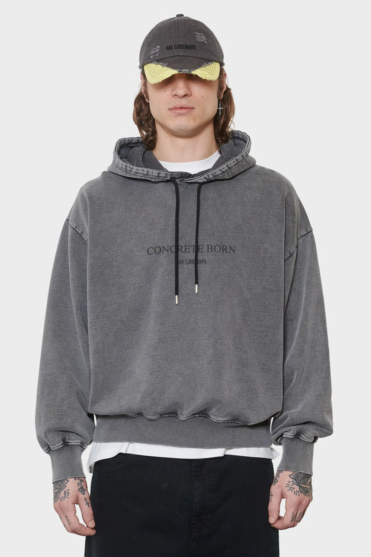 men#@Худі LOGO OVERSIZED темно-сірий