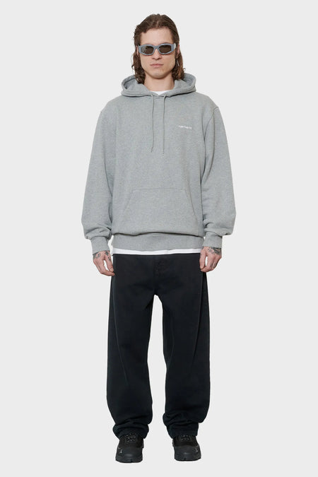 men#@Худі HOODED SCRIPT сірий