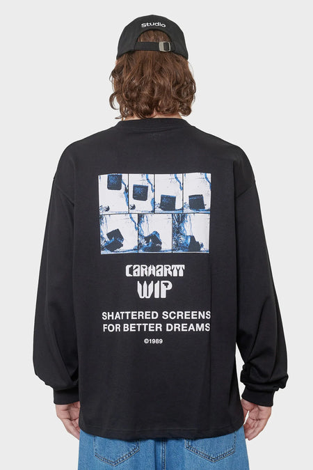 men#@Лонгслів BETTER DREAMS чорний