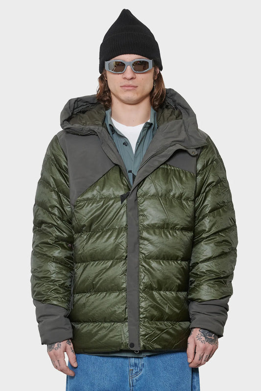 men#@Куртка Rå HOOD JACKET зелена