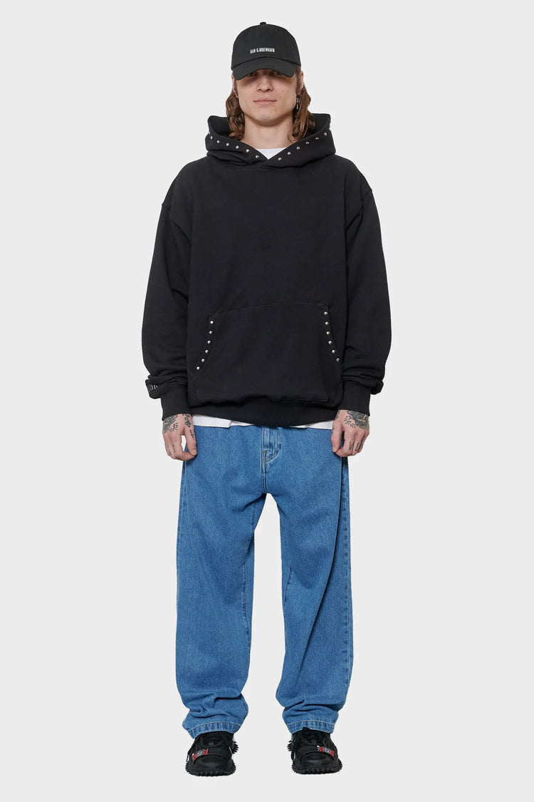 men#@Худі LUCKY STUDDED чорний