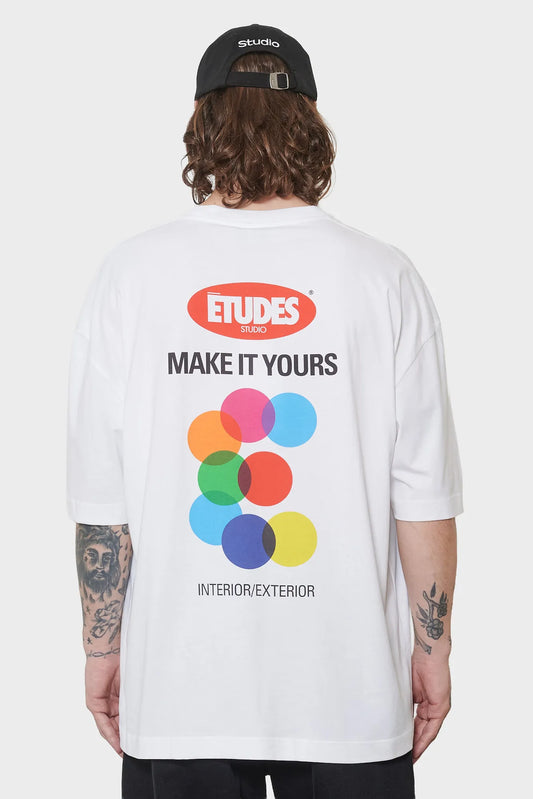 men#@Футболка RELAX TS MAKE IT YOURS біла