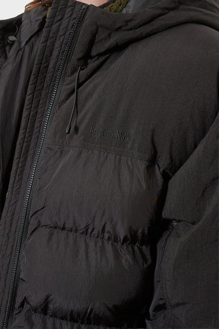 Куртка HOODED PUFFER чорний