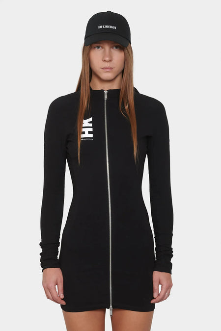 women#@Сукня LOGO ZIPPED чорна