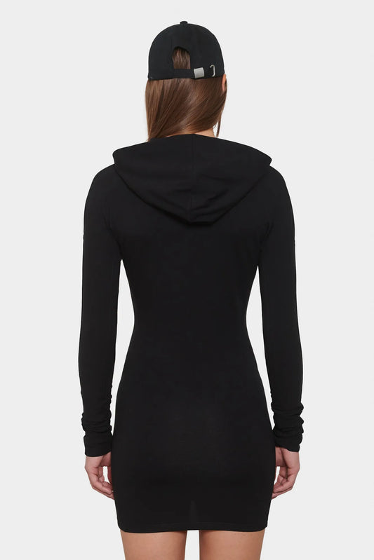 women#@Сукня LOGO ZIPPED чорна