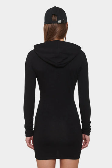 women#@Сукня LOGO ZIPPED чорна