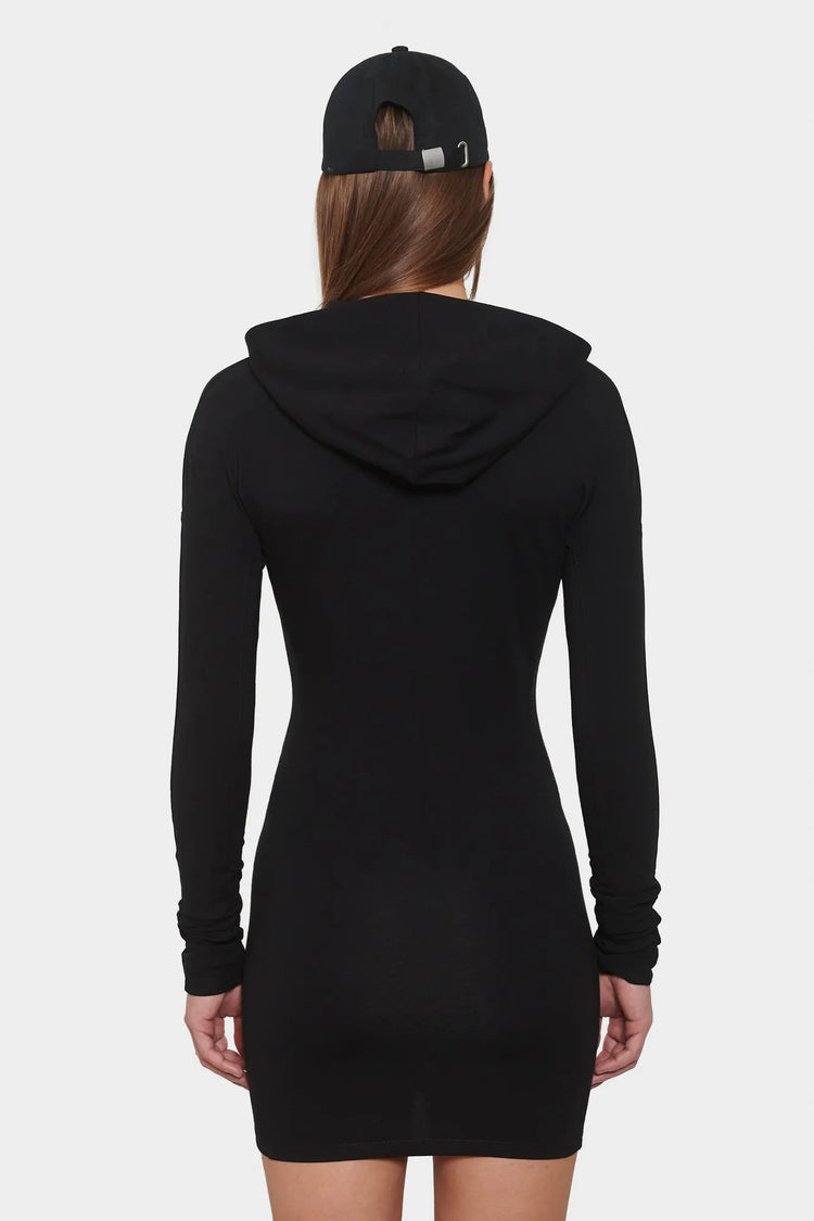 women#@Сукня LOGO ZIPPED чорна