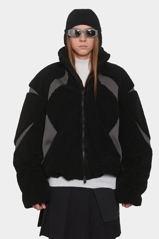 women#@Флісова куртка CUSTOS сіра