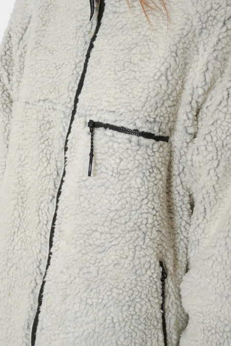 Куртка REVERSIBLE SHERPA сіра