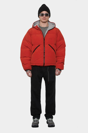 men#@Пуховик DOWN PUFFER HOODED червоний