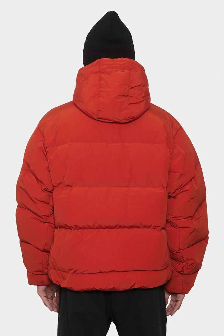 men#@Пуховик DOWN PUFFER HOODED червоний