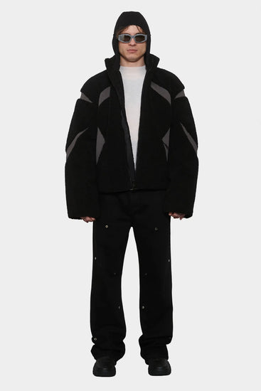 men#@Флісова куртка CUSTOS сіра