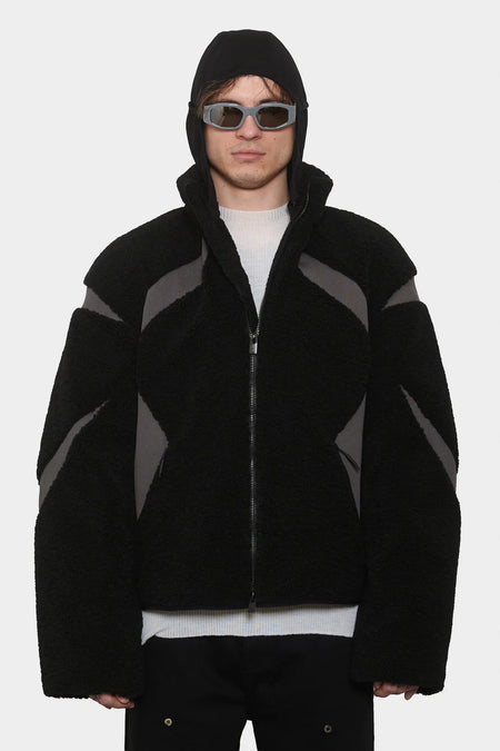 men#@Флісова куртка CUSTOS сіра