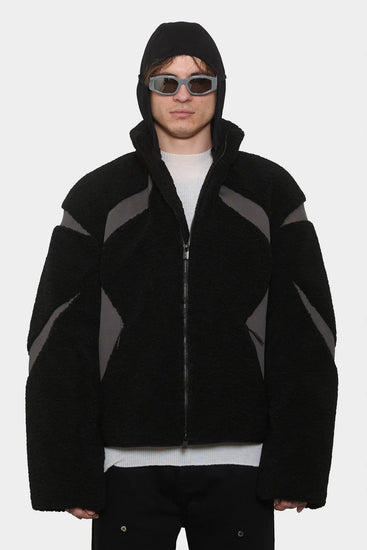 men#@Флісова куртка CUSTOS сіра