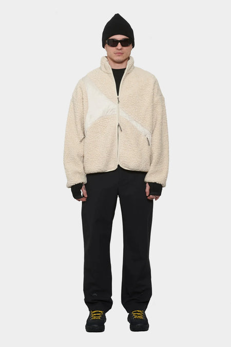 men#@Флісова куртка  ZONAL FLEECE біла