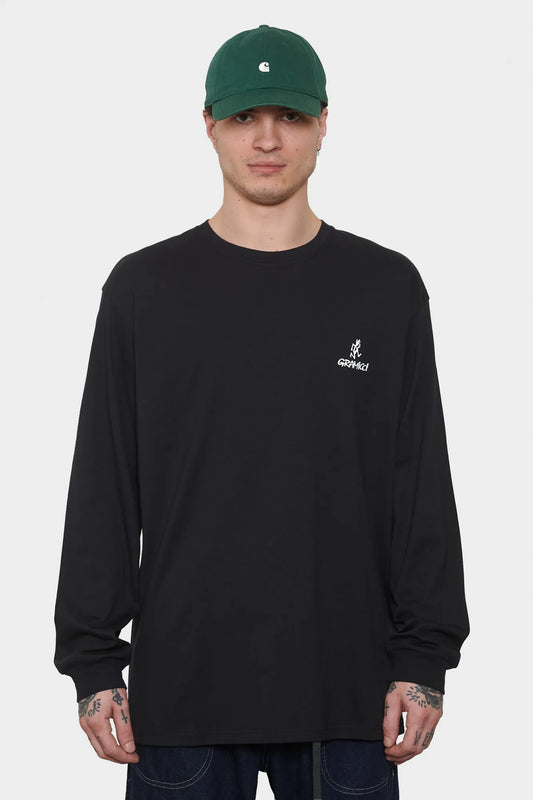 men#@Лонгслів ONE POINT LOGO чорний