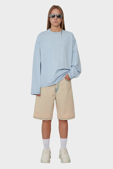 women#@Джинсові шорти LANDON бежеві