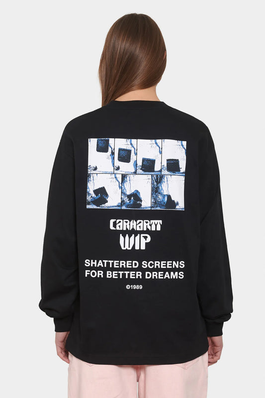 women#@Лонгслів BETTER DREAMS чорний