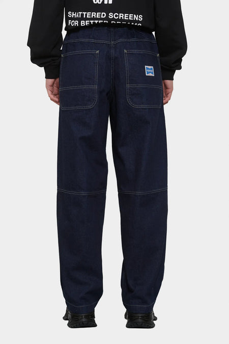 women#@Джинси JAPANESE SLUB DENIM темно-сині