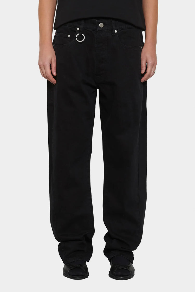 women#@Джинси REGULAR JEANS TWIST чорні