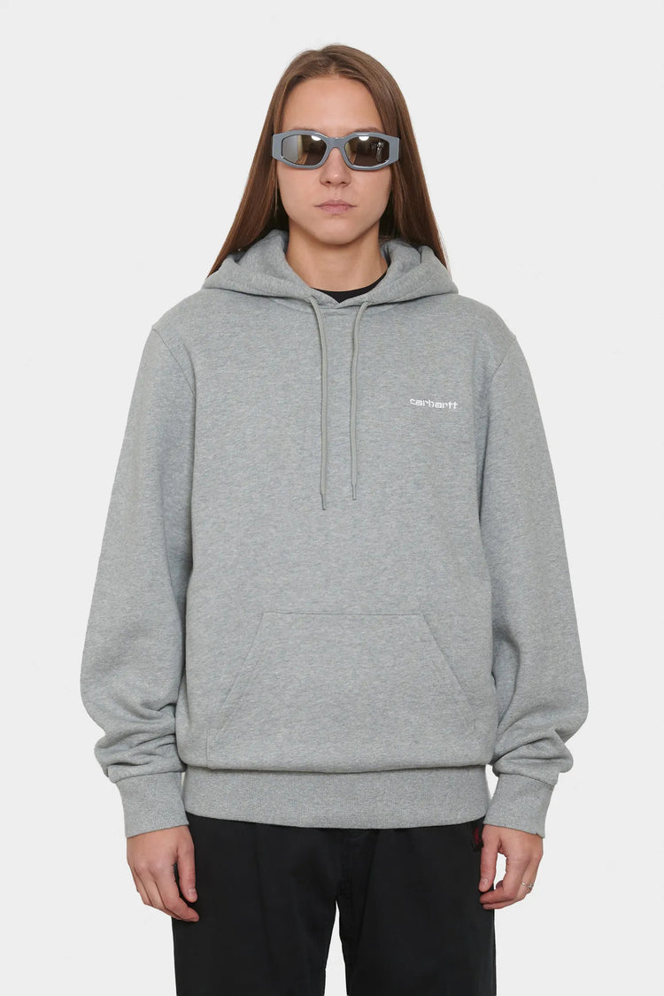 women#@Худі HOODED SCRIPT сірий