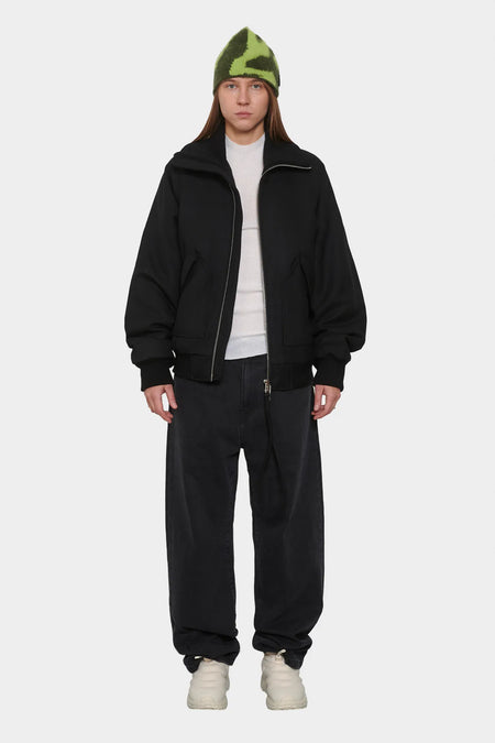 women#@Бомбер WOOL BOMBER чорний