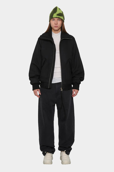 women#@Бомбер WOOL BOMBER чорний